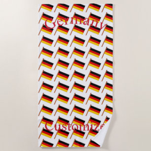 Deutsche Landesflagge Thunder_Cove Strandtuch