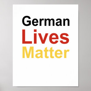 Deutsche Liveaufkleber Poster