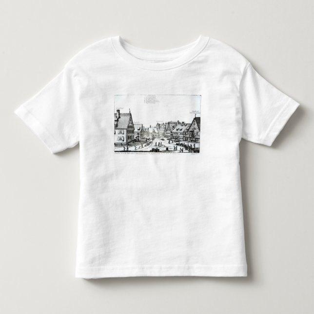 Deutsche Marktstadt, 1704 Kleinkind T-shirt (Vorderseite)