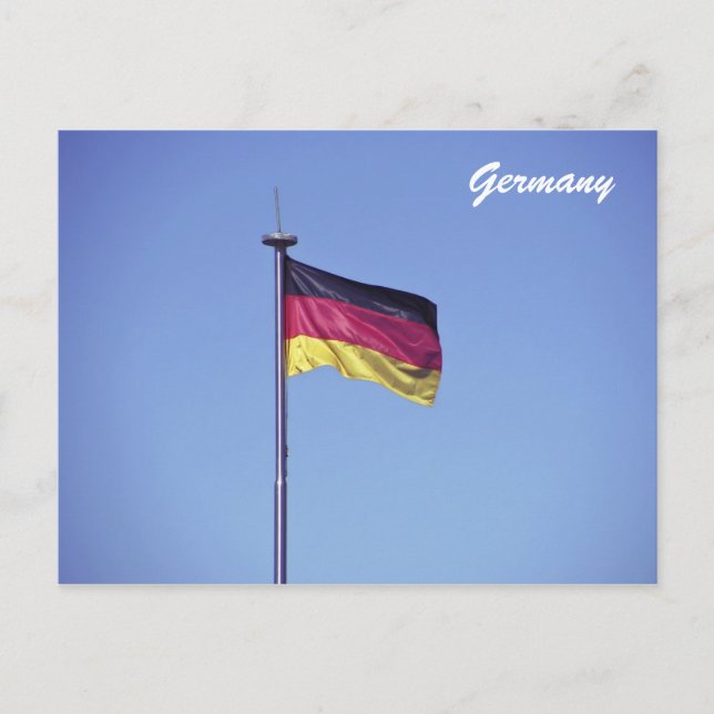 Deutsche Postkarte (Vorderseite)