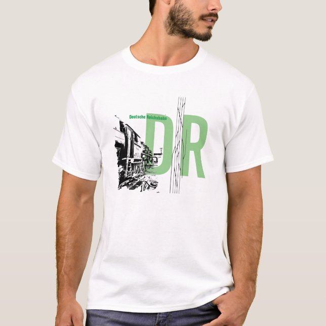 Deutsche Reichsbahn Design T-Shirt (Vorderseite)