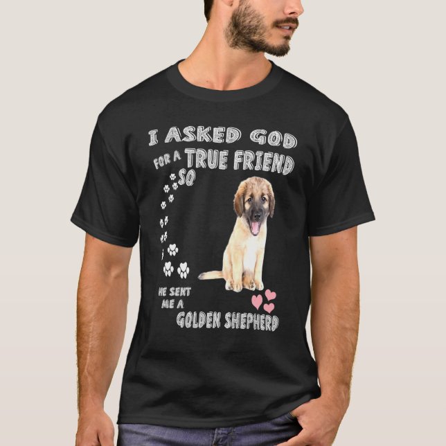 Deutsche Retriever Mama Vater Kostüm Niedlich Gold T-Shirt (Vorderseite)
