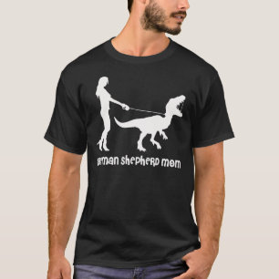 Deutsche Schäferausgabe Mama Velociraptor Edition  T-Shirt