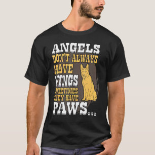 Deutsche Schäferengel haben nicht Flügel, die sie T-Shirt