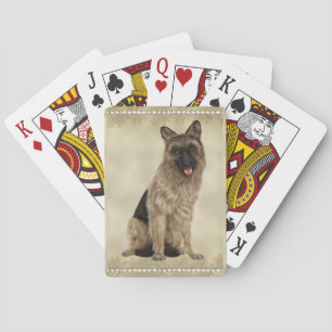 Deutsche Schäferhirte Spielkarten