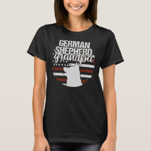 Deutsche Schäferhund Großvater Hund Lover American T-Shirt