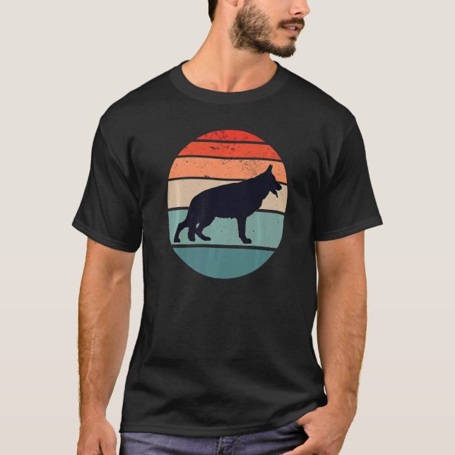 Deutsche Schäferhund Gsd Hunde Rasse 8 T-Shirt (Vorderseite)