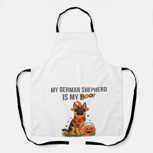 Deutsche Schäferhund Halloween-Kostüm Mein Deutsc Schürze