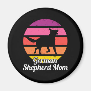Deutsche Schäferhund-Mama Magnet