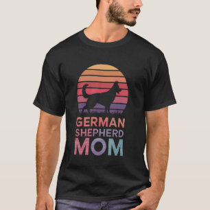 Deutsche Schäferhund-Mutter Lustiger Deutscher Sch T-Shirt