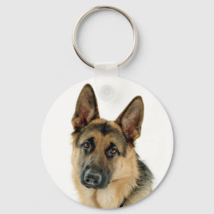 Deutsche Schäferhund-Schlüsselkette Schlüsselanhänger