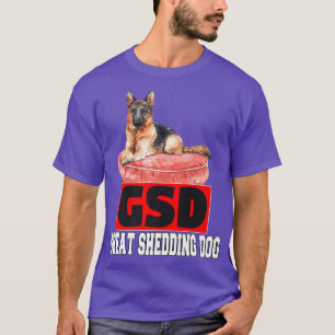 Deutsche Schäferhunde Besitzer GSD Great Shedding T-Shirt