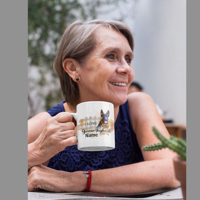 Deutsche Schäferhunde Kaffee Tasse, Cup Kaffeetasse (Von Creator hochgeladen)