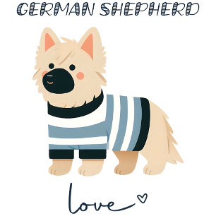 Deutsche Schäferhunde-Liebe T-Shirt