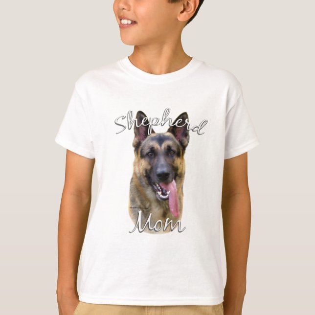 Deutsche Schäferhunde Mama 2 T-Shirt (Vorderseite)