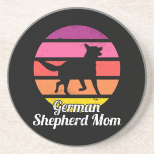 Deutsche Schäferhunde-Mama Getränkeuntersetzer
