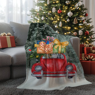 Deutsche Schäferhunde Weihnachten Fahren es Nach H Fleecedecke