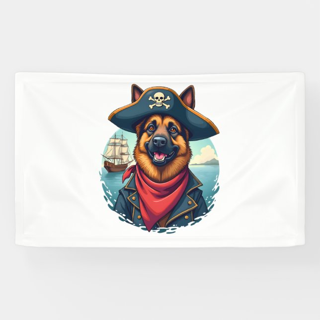 Deutsche Schäferhündin Banner (Horizontal)
