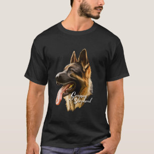 Deutsche Schäferhündin Hunde Hunde Teemaschine Ges T-Shirt