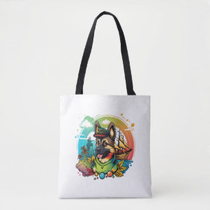 Deutsche Schäferhündin Tasche
