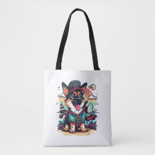 Deutsche Schäferhündin Tasche