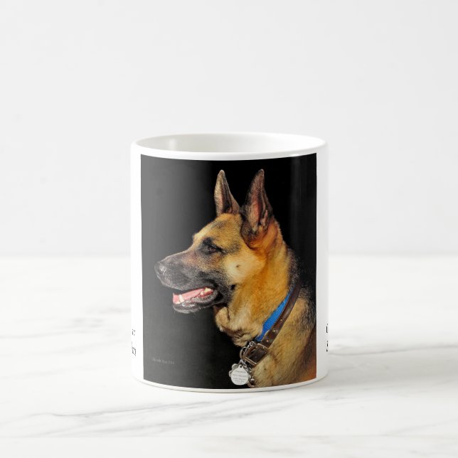 Deutsche Schäferhündin Tasse (Mittel)