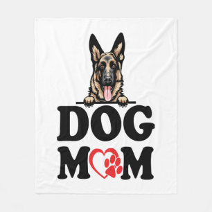 Deutsche Schäferkleber - Deutsche Schäferhunde-Mam Fleecedecke