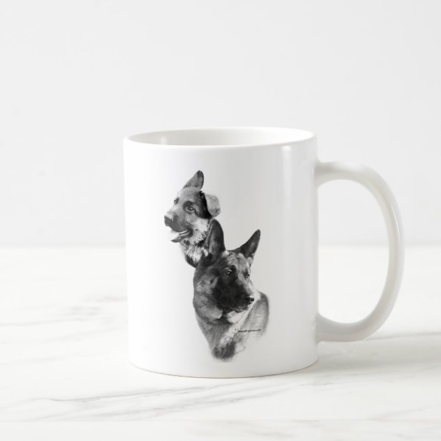 Deutsche Schäferkohle 2 Kaffeetasse (Rechts)