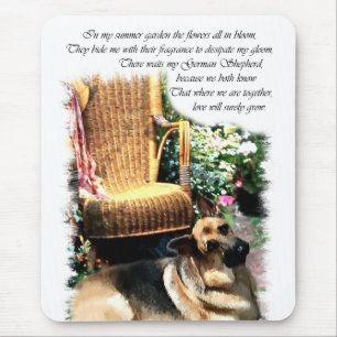 Deutsche Schäferkunstgeschenke Mousepad