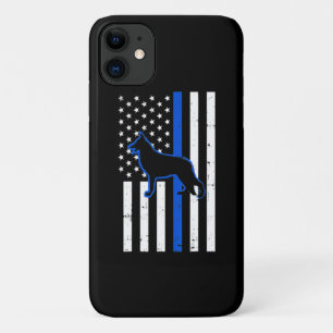 Deutsche Schäferpolizei Hund K9 Patriotic Case-Mate iPhone Hülle