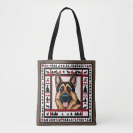 Deutsche Schäfertote Tag Tasche
