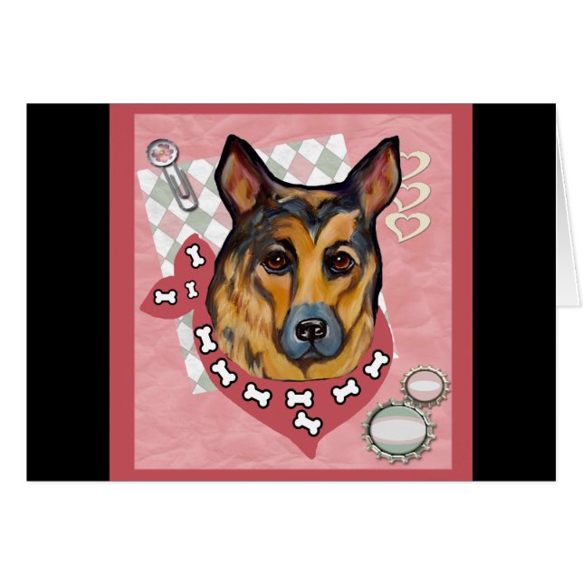 DEUTSCHE SHEPHERD (Vorderseite (Horizontal))