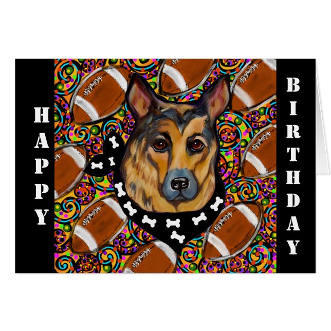 DEUTSCHE SHEPHERD (Vorderseite (Horizontal))