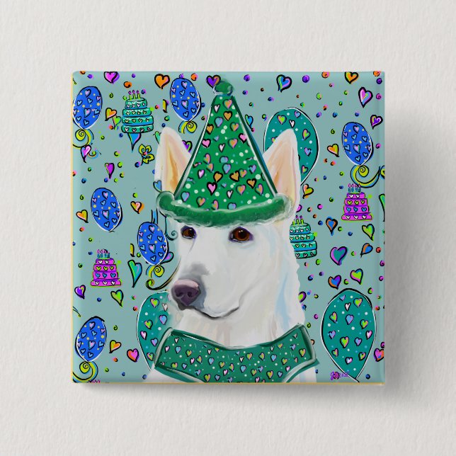 DEUTSCHE SHEPHERD BUTTON (Vorderseite)