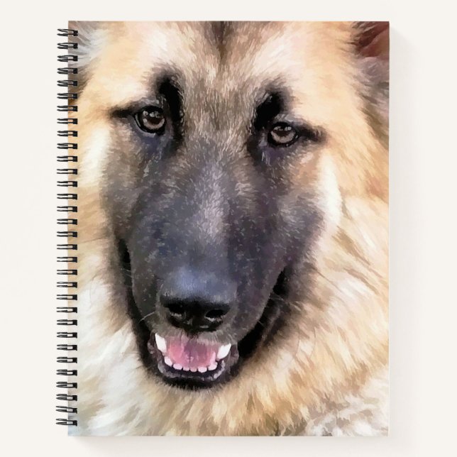 DEUTSCHE SHEPHERD DOG NOTIZBUCH (Vorderseite)