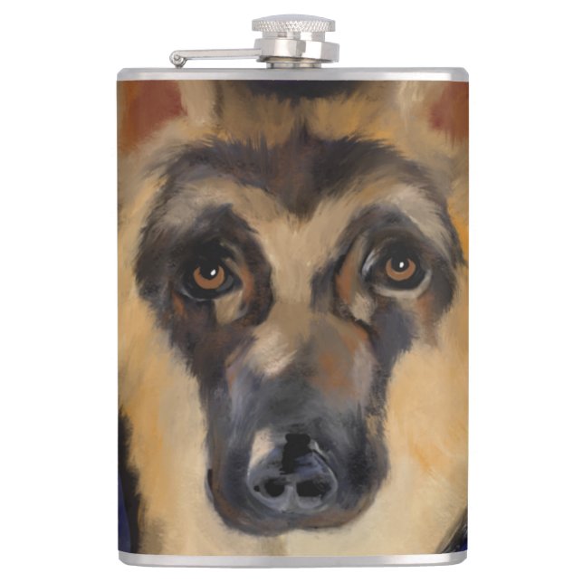 DEUTSCHE SHEPHERD FLACHMANN (Vorderseite)