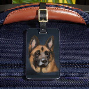 DEUTSCHE SHEPHERD GEPÄCKANHÄNGER