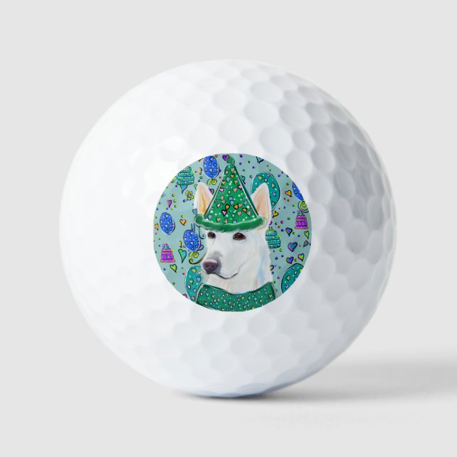 DEUTSCHE SHEPHERD GOLFBALL (Vorderseite)