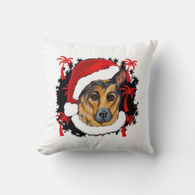 DEUTSCHE SHEPHERD KISSEN (Vorderseite)
