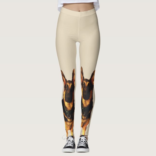 DEUTSCHE SHEPHERD-Leggings Leggings (Vorderseite)