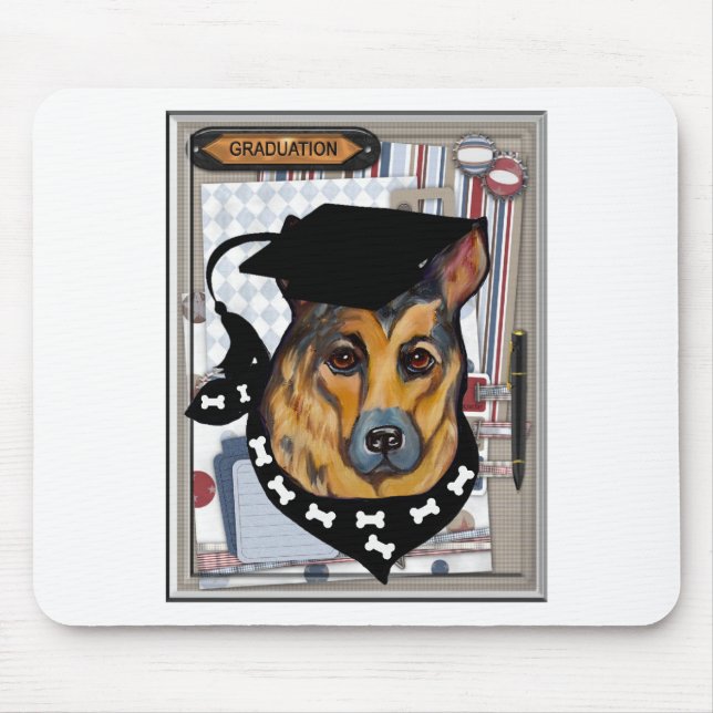 DEUTSCHE SHEPHERD MOUSEPAD (Vorne)