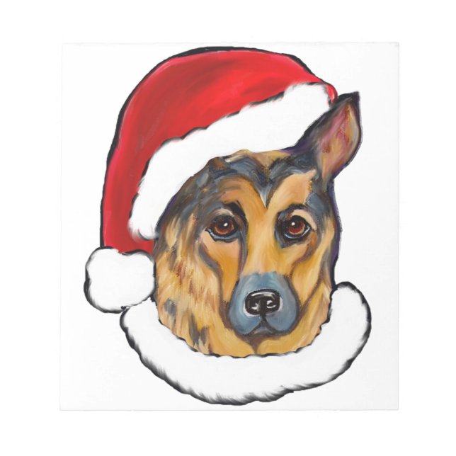 DEUTSCHE SHEPHERD NOTIZBLOCK (Vorderseite)