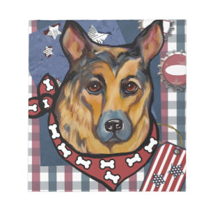DEUTSCHE SHEPHERD NOTIZBLOCK