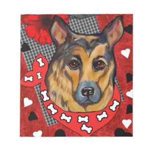 DEUTSCHE SHEPHERD NOTIZBLOCK