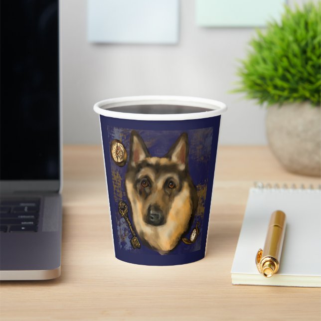 DEUTSCHE SHEPHERD PAPPBECHER (InSitu)