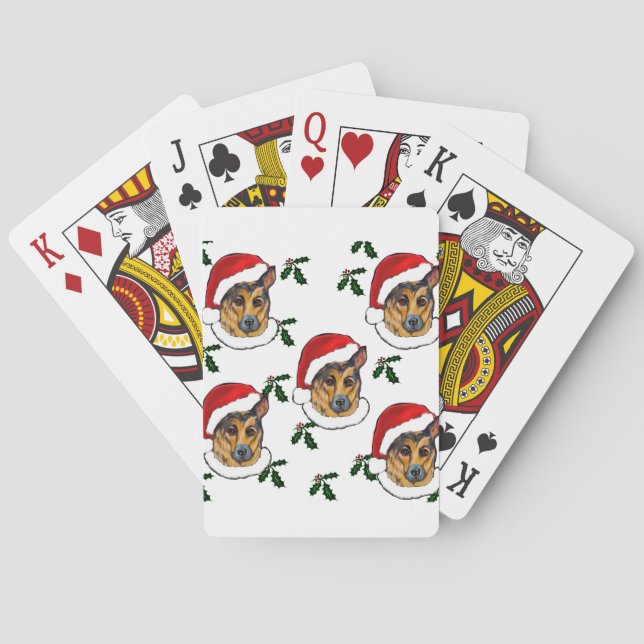 DEUTSCHE SHEPHERD SPIELKARTEN (Rückseite)