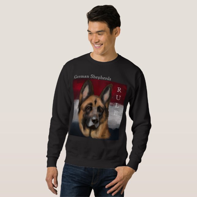 DEUTSCHE SHEPHERD SWEATSHIRT (Vorne ganz)