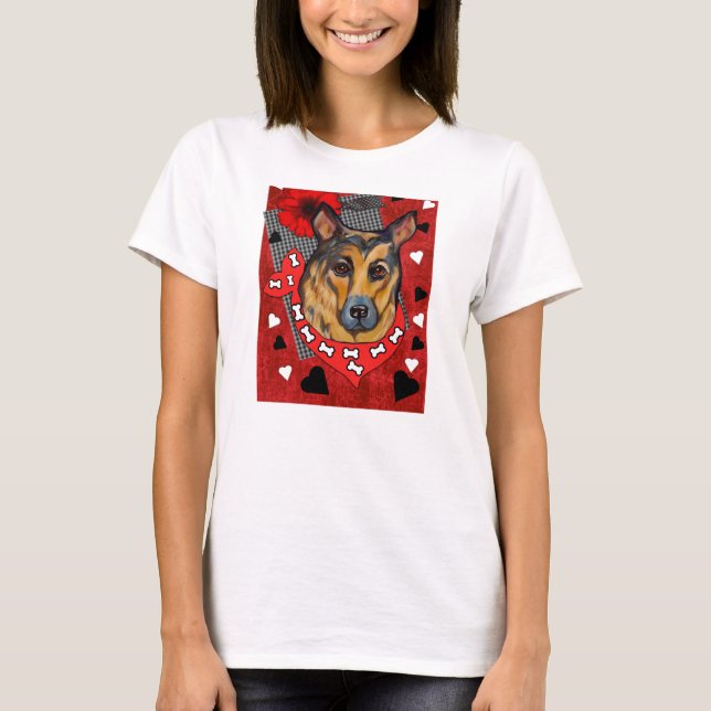 DEUTSCHE SHEPHERD T-Shirt (Vorderseite)