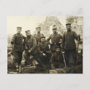 Deutsche Soldaten Postkarte