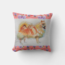 Deutsche Spitz Spitz Wasserfarbenleder Hundepolste